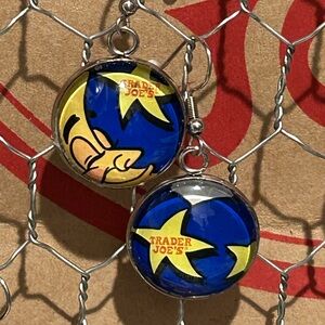Trader Joe’s earrings 20mm moon and stars